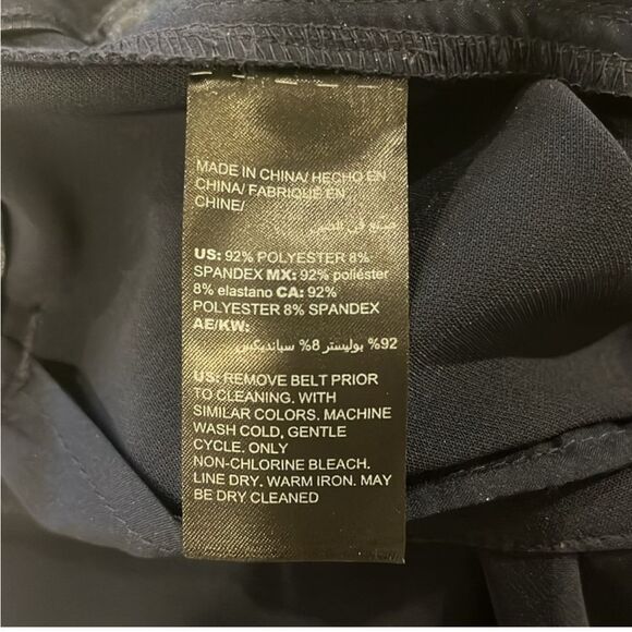 WHITE HOUSE BLACK MARKET | the tapered ankle pant navy blue 2 - Picture 7 of 8